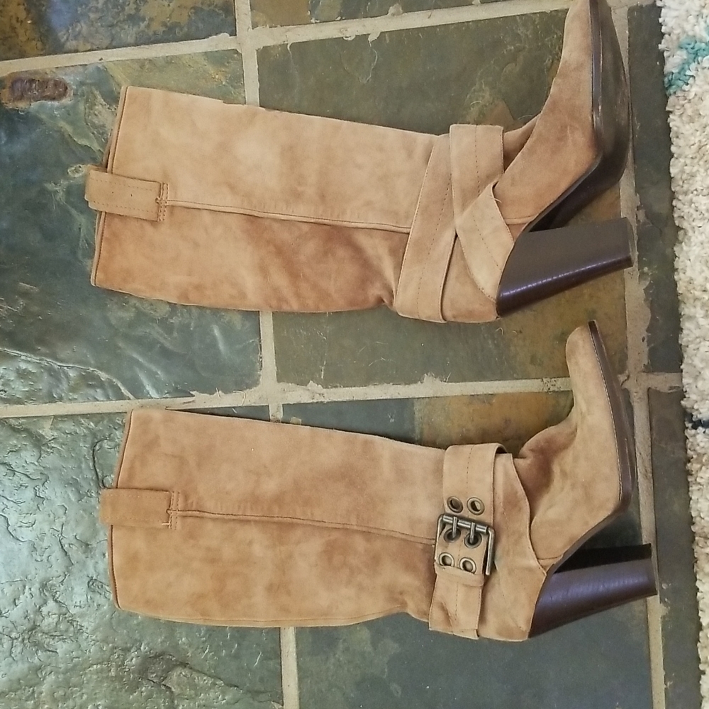 Gorgeous suede ALDO knee high boots